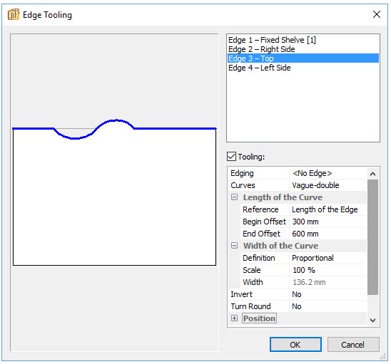 Polyboard curve application