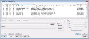 cutting list output from polyboard to opticut