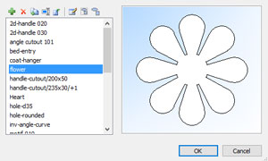 dxf import in polyboard