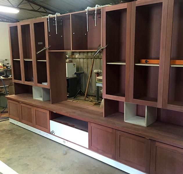 jarrah sideboard in progress