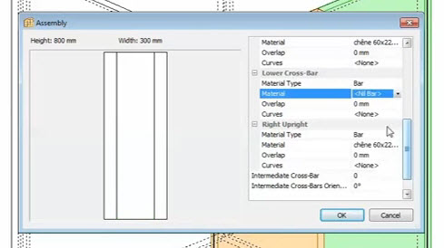 lower cross bar as nil bar