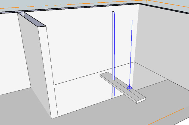 stairwell vertical measurements