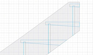 wedges management in our stair designer software