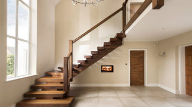 wooden staircase design