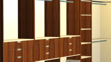 Cabinets designed with Polyboard