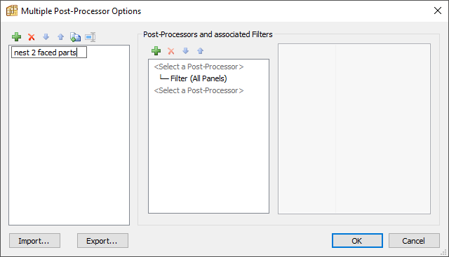 name multi post processor in polyboard